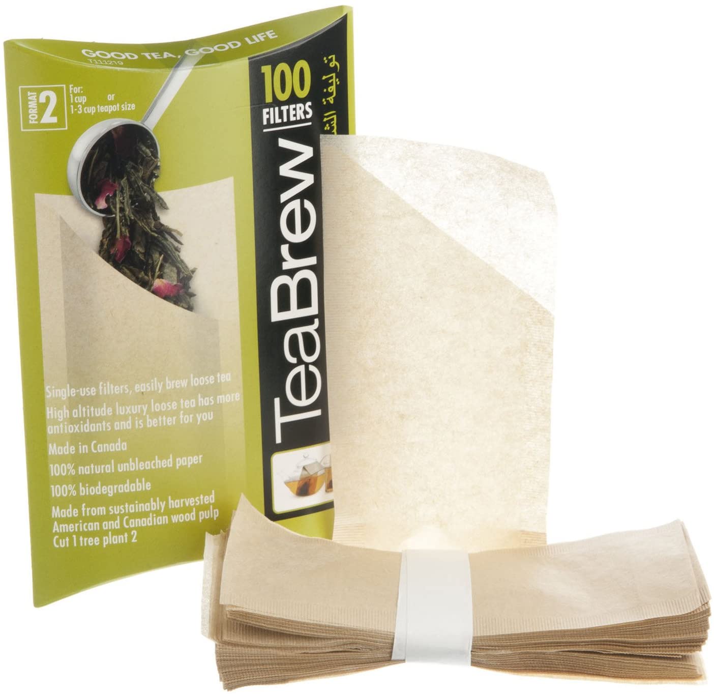 Tea Brew Compostable Single-Use Paper Filters – GREAT WALL TEA COMPANY